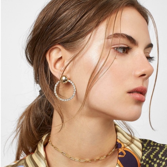 Baublebar CELESE HOOP EARRINGS - Picture 2 of 2